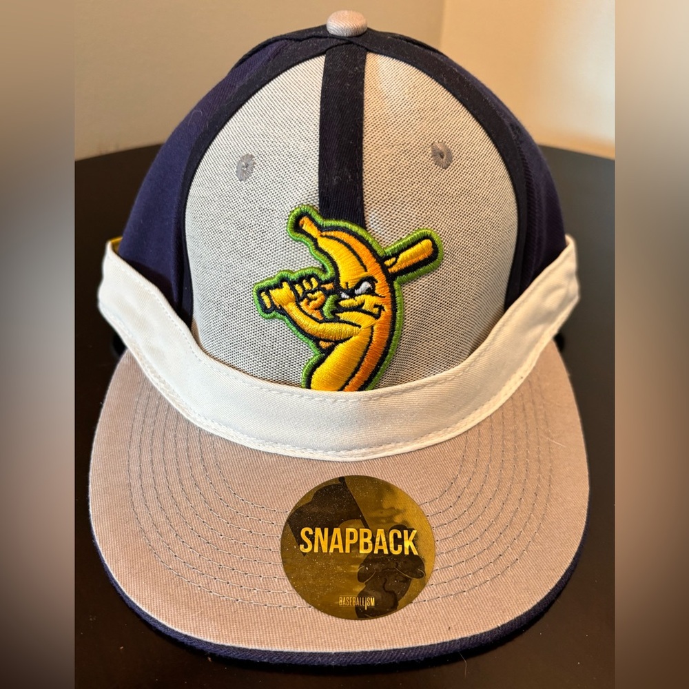Baseball Snapback Hat with Savana Banana Logo - Rally Cap